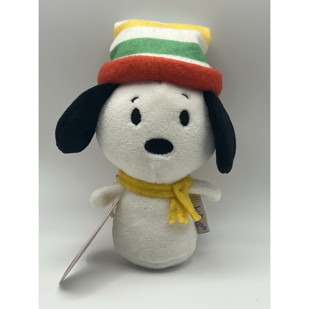 Itty Bitty Holiday Hat Snoopy Hallmark Plush New With Tags Holiday